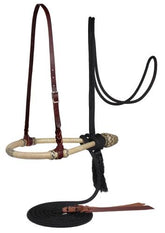 Ensemble Bosal, Bride & Mecates 5/8'' Noir / Naturel